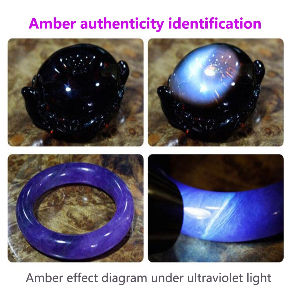 AloneFire H42UV ไฟฉาย UV กําลังสูงพิเศษกระจกสีดํา 365nm 60W ไฟฉาย LED UV Curing กลากเกลื้อนการตรวจจับเชื้อรา - รูปที่ 6