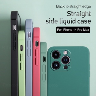 Camera Shell Shockproof Case Square Liquid Phone Cover For iphone 14 pro max 14+