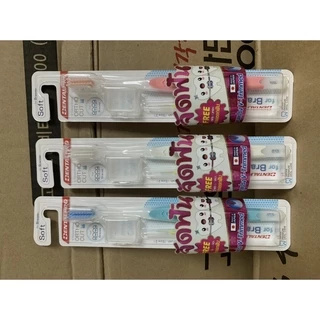 ญี่ปุ่นแท้ Dentalpro แปรงสีฟัน จัดฟัน แถมแปรงซอกฟัน สำหรับคนจัดฟัน