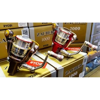 RYOBI ZAUBER 🙏แถมเสื้ออย่างดี ถุงรอกแถมให้ แถมสายรัดคันเบ็ด รอกเรียวบิ เซาร์เบอร์ เรียวโอบิ รอกตกปลา