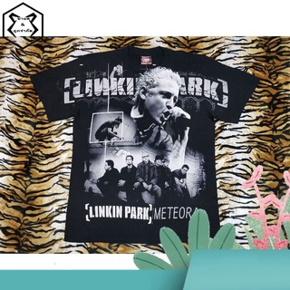 LINKIN PARK METEORA เสื้อวงลิงคินพาร์ก งานใหม่ผ้า cotton 100% ป้ายTHE ROXX