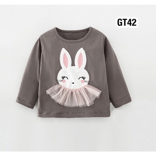 💥พร้อมส่งจากไทย💥 เสื้อยืดแขนยาว GT42 ผ้าไม่หนาใส่สบาย ระบายอากาศได้ดี คุณภาพดีเว่อร์เช่นเคย‼️