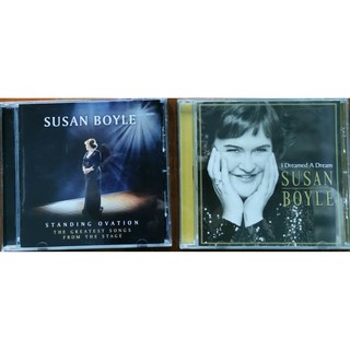 CD เพลง ซีดีเพลง Susan Boyle I dream a dream และ Standing ovation The greatest from the stage