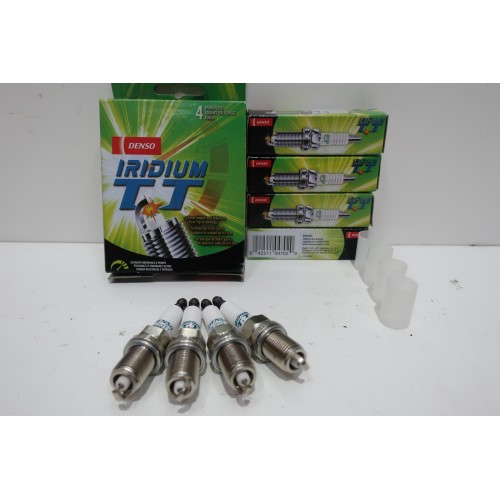 ปลั๊กอะไหล่ DENSO Iridium TT IK20TT 4102 IK20 1 ชุด 4 ชิ้น ใหม่