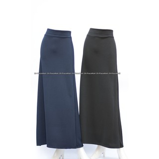 กระโปรงยาว กระโปรงสอบยาวทรงA ผ้ายืดหนังไก่ กระโปรงมุสลิม เอวยืด 29”-34” ฟรีไซส์ งานสไตล์ แฟชั่นมุสลิมผ้าหนาไม่ต้องใส่ซับ