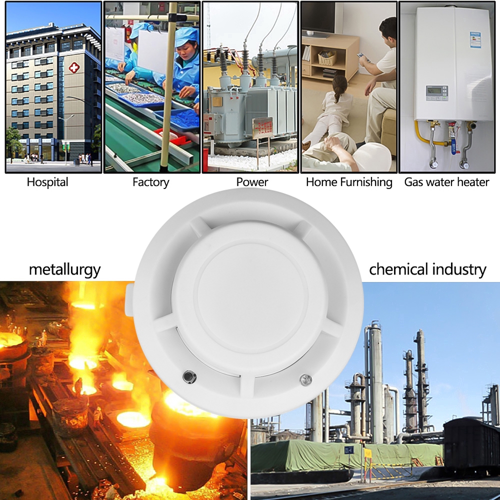 3 แพ็ค สัญญาณเตือนควันไฟไหม้/สัญญาณเตือนไฟไหม้ เครื่องจับควัน อิสระบ้าน/สำนักงาน/ห้างสรรพสินค้า/โรงแรม/ร้านอาหาร - รูปที่ 4