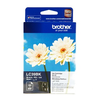 ตลับหมึกอิงค์เจ็ท สีดำ Brother LC-39BK/Brother LC-39BK Black Ink Cartridge