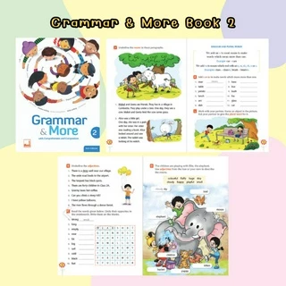 หนังสือแบบฝึกหัดประถมและมัธยม GRAMMAR & MORE NEW EDITION หนังสือเรียนภาษาอังกฤษ