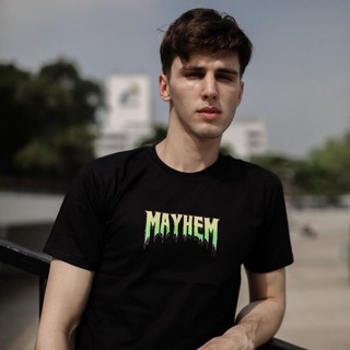 เสื้อยืด Mayhem Ts Drip BK ของแท้