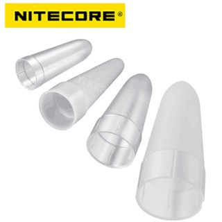 NITECORE อุปกรณ์สำหรับไฟฉาย ทรงโคน แบบหลอดใสสีขาว NDF25/NDF32/NDF34/NDF40 มม.