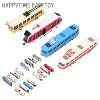 Happytime รถบัสของเล่นความเร็วสูงของเล่นสะสมสําหรับเด็ก