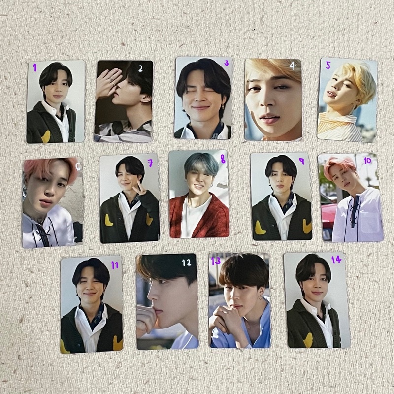 พร้อมส่ง หาร dicon BTS Photocard 101 : Jimin