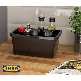 IKEA UPPSNOFSAD กล่องเก็บของ 17x11x25 ซม.