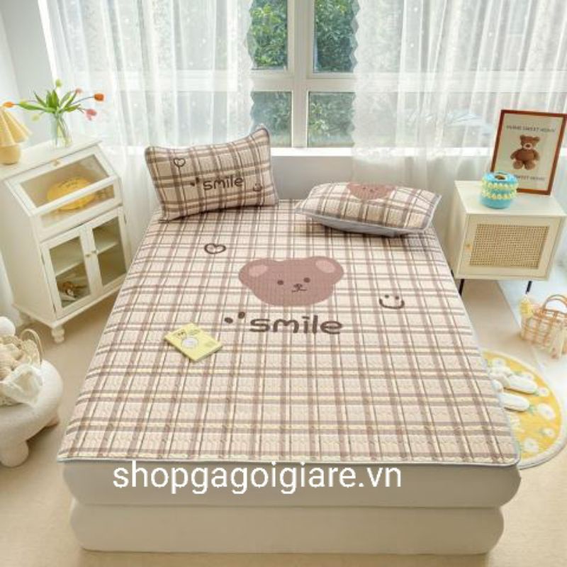 [SHOCK DISCHARGE] COOL AIR CONDITIONER เสื่อยางพร้อมสีน้ําตาล PATTERN THE MASTER