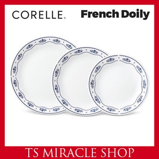 Corelle French Doily Tableware Round Plate 3P Set(Small,Medium,Large) / Dinnerware / popular item