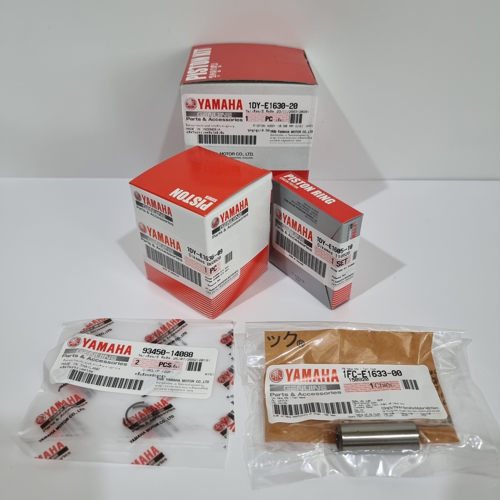 ลูกสูบชุด ลูกสูบ แหวนสูบ ลูกชุด SPARK 115I SPARK LX FINN JUPITER RC แท้ YAMAHA PISTON SET  68