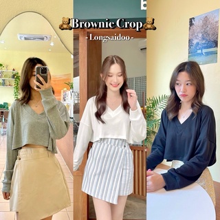 Brownie Crop - เสื้อครอปแขนยาว