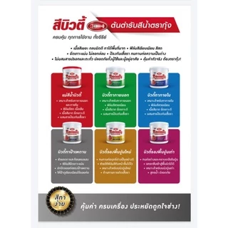 Beauty สีน้ำ แม่สีน้ำอะครีลิค ขนาด 0.9 ลิตร ( 1/4 แกลลอน )