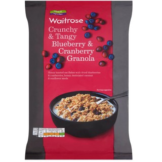 🔥*พร้อมส่ง*🔥 Waitrose Crunchy&amp; Tangy  Blueberry Granola1kgคุณภาพระดับพรีเมี่ยม