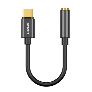 Baseus adapter Type-C to 3.5MM L54 อะแดปเตอร์ใช้รองรับการเชื่อมต่อโทรศัพท์ Adapter USB-C Type C to 3.5 m