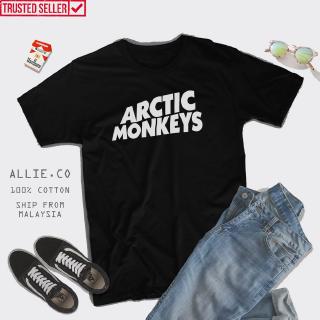 เสื้อยืดอินเทรนด์ผู้ชายอินเทรนด์ผู้หญิงarctic monkeys เสื้อยืดลําลองสําหรับผู้ชาย/ผู้หญิงผ้าฝ้าย 100%S-3XL