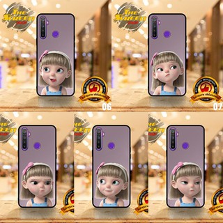 เคสสกรีนลาย 3D Girl Realme X / Realme XT / Realme5 Pro / Realme6 Pro