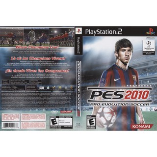 PRO EVOLUTION SOCCER 2010 [PS2 US : DVD5 1 Disc]