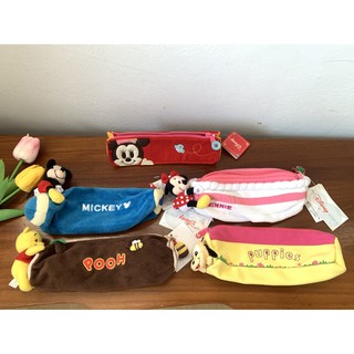 ✨สินค้ามือหนึ่ง✨กระเป๋าดินสอ Mickey/Pooh 🐭🐻(Disney store japan🏰🇯🇵)