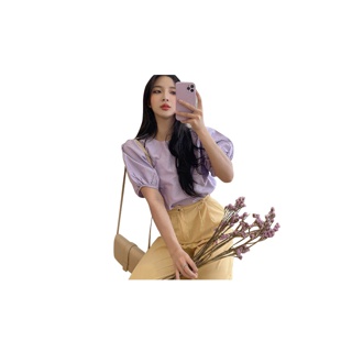โปรโมชั่น : ❤️เสื้อแขนพอง❤️ จาก •bittersweet• puff-sleeves cotton blouse