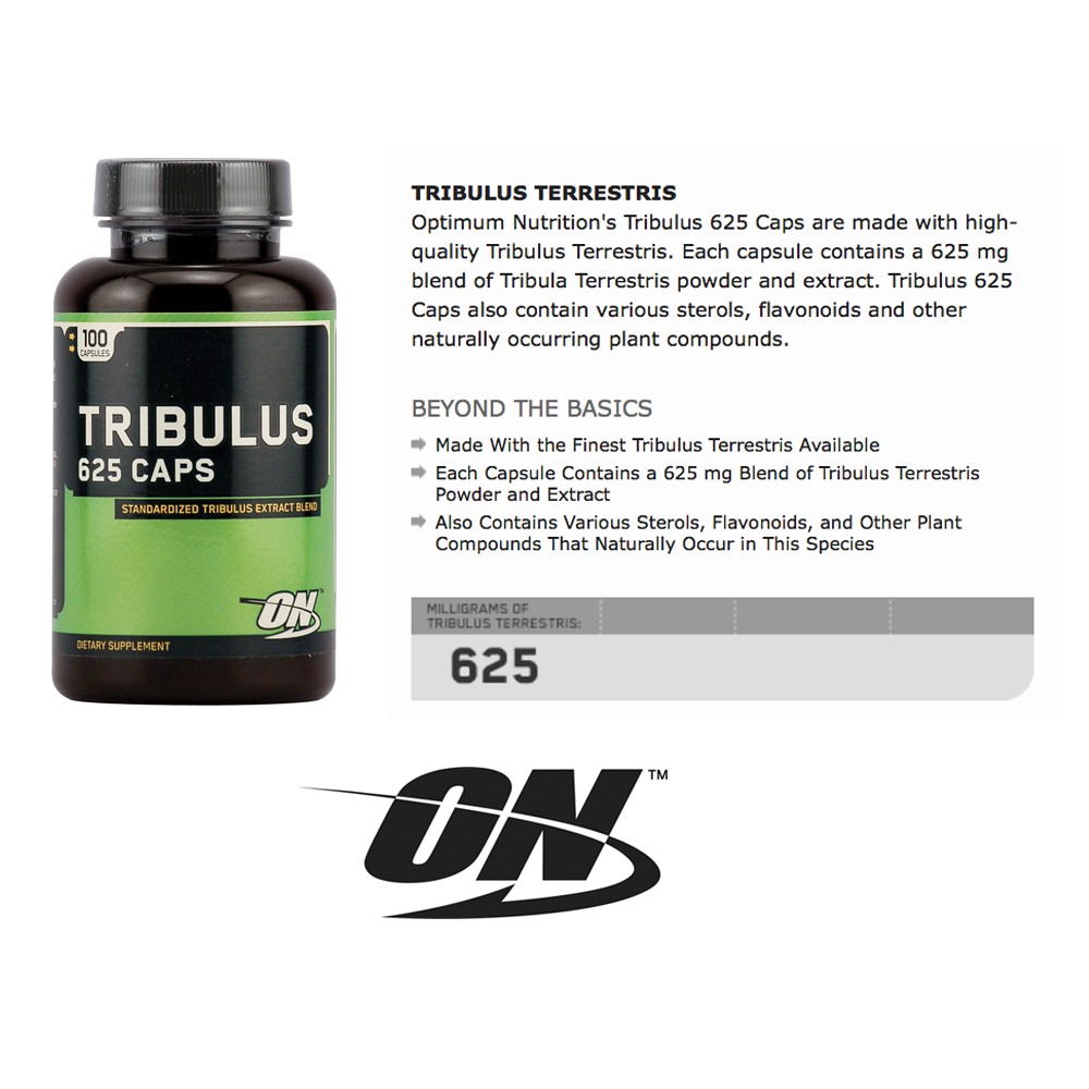 Optimum Nutrition Tribulus 625 mg 100แคปซูล - booster.store - ThaiPick