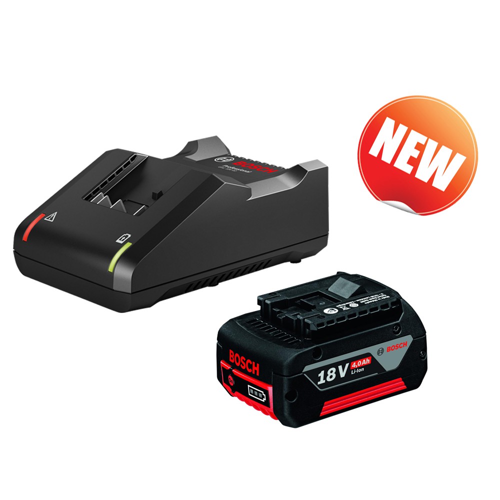 Starter kit 18V  GAL18V-40 + Battery 4.0Ah  BOSCH