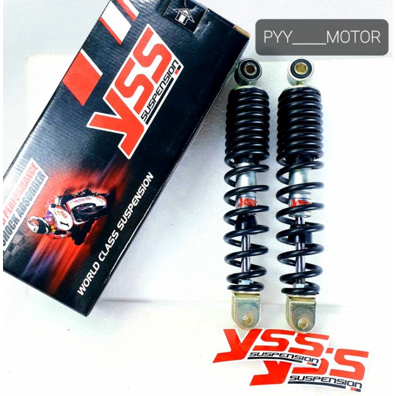 YSS แท้!! โช๊คหลัง NOUVO ใส่ PCX โหลดเตี้ย ได้ 🛵  สปริงดำ ยาว 270mm.