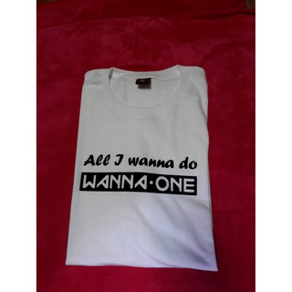 เสื้อยืดผ้า cotton 100% Wanna one T-Shirt W01 s,m,l,xl