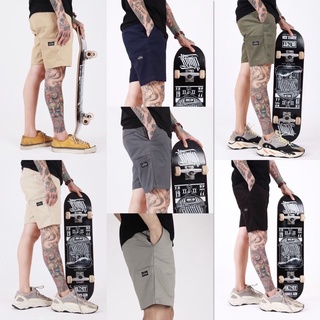 9%Clothing-กางเกง Chino ขาสั้น  มีให้เลือกถึง 6 สี กางเกงขาสั้น5กระเป๋า(Looker100%)