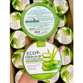 ว่านหางสด💖 Anjo Eco Fresh Aloe All-Purpose Gel 300ml - ว่านหางจระเข้สดจากเกาหลียอดขายดีอันดับ 1