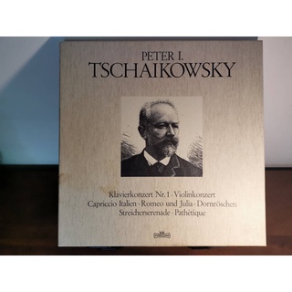 แผ่นเสียง เพลงแนว classical ของ Peter I. Tschaikowsky boxset 5 LPs ปี 1977- สภาพสะสม สวยมาก