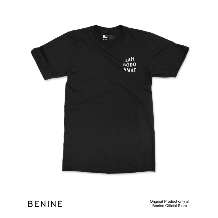 เสื้อยืด Benine Lah Bodo Amat / เสื้อยืด Distro พรีเมี่ยม / เสื้อยืดผู้ชายและผู้หญิง / แขนสั้น