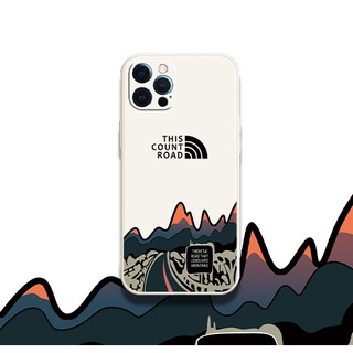 The North Face เคสป้องกันโทรศัพท์มือถือ ลาย North Style สําหรับ Apple Iphone 13 12promax 7 8 mini 13PROMAX YNLY