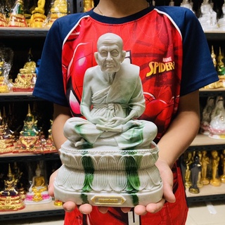 หลวงปู่ทวด (ลายหินอ่อน) หน้าตัก 5 นิ้ว สูง 20 ซม. งานสวยรายละเอียดครบ ปลุกเสกแล้ว