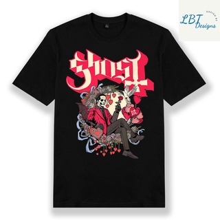 เสื้อยืดผ้าฝ้ายพิมพ์ลาย Ghost - Impera Maestro เสื้อยืดแขนยาว ของขวัญ