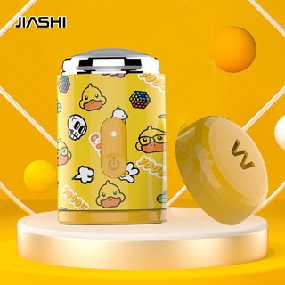 JIASHI เครื่องโกนหนวดไฟฟ้า, มีดโกนขนาดเล็ก, การเดินทางด้วยรถยนต์, แบบพกพา, ชาร์จ USB