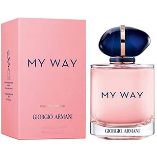 Giorgio Armani My Way Eau de Parfum 100ML กล่องซีล 90ML(เช็คสต้อคก่อนทำรายการนะคะ)