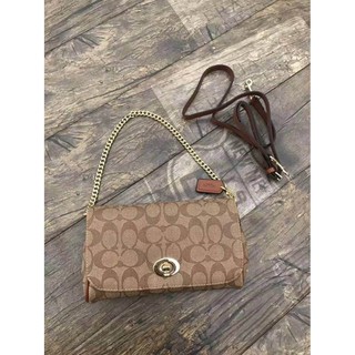COACH MINI RUBY CROSS BODY IN SIGNATURE CANVAS