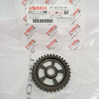 เฟืองตาม เกียร์ 1 : 34 ฟัน SPARK 115 I ,SPARK LX ,FINN JUPITER RC แท้ YAMAHA เฟืองเกียร์ติดแกนสเตอร์ GEAR 1ST WHEEL