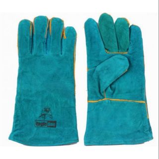 ราคาEAGLE ONE ถุงมือ ถุงมือหนัง ถุงมือหนังแท้ ยาว 13 นิ้ว มีซับในอย่างหนา ถุงมือหนังสำหรับงานเชื่อมเหล็ก​ EAGLE ONE