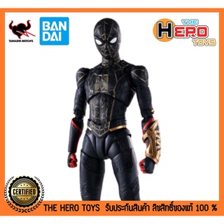 S.H.Figuarts Spider-Man ( Black &amp; Gold Suit ) – Spider-Man: No Way Home * With SP Gift *