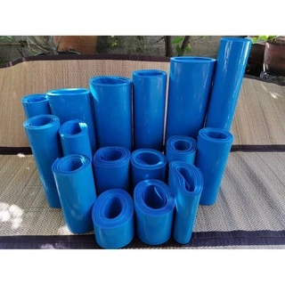 ท่อหด PVC ขนาด 30 - 200 มม ท่อหดความร้อน เทปหด สำหรับแพ๊กแบตเตอรี่ หรือห่อบรรจุภัณฑ์ ยาว 1 เมตร