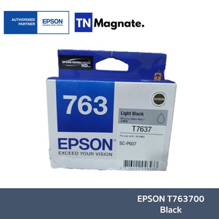 [หมึกพิมพ์] Epson T763700 Light Black