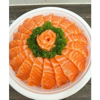 (พร้อมฝาปิด) ถาดใส่แซลมอน อาหารญี่ปุ่น ซาซิมิ ซูชิ ขนมหวาน แบบยกลัง ลังละ 5 แพ็ค(200ชุด)