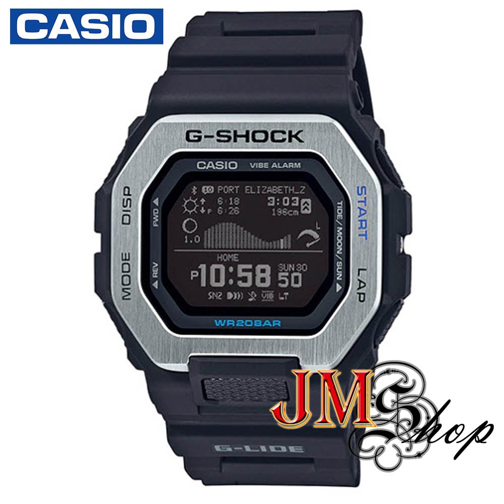 CASIO G-Shock นาฬิกาข้อมือ สายเรซิน รุ่น GBX-100-1DR (สีดำ)